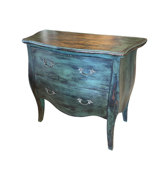 Faux Finished Bombe Chest (Two available 0QP01H 0QP01I)