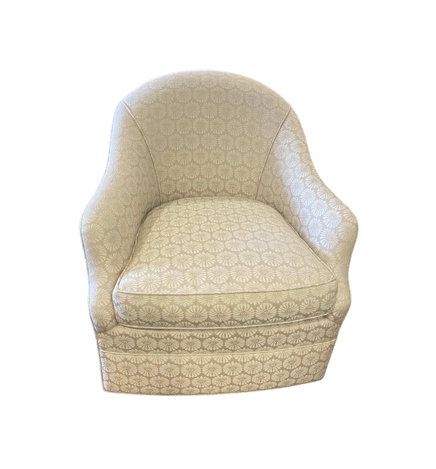 Charles Stewart Shiloh Swivel Chair in Floral (0OT005)