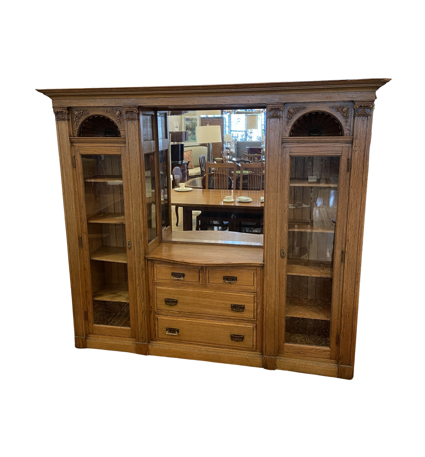 Early 20th Century Built In Breakfront or Sideboard (0OS001)