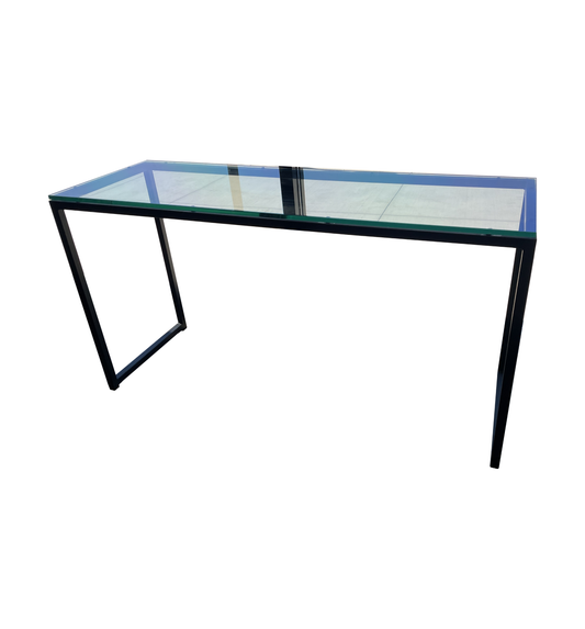 Iron and glass Console Table (0MM004)