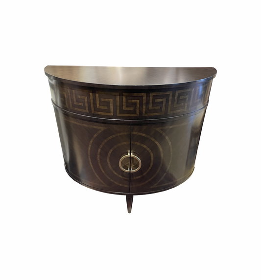 Ethan Allen Kronos Demilune Cabinet (0I6009)