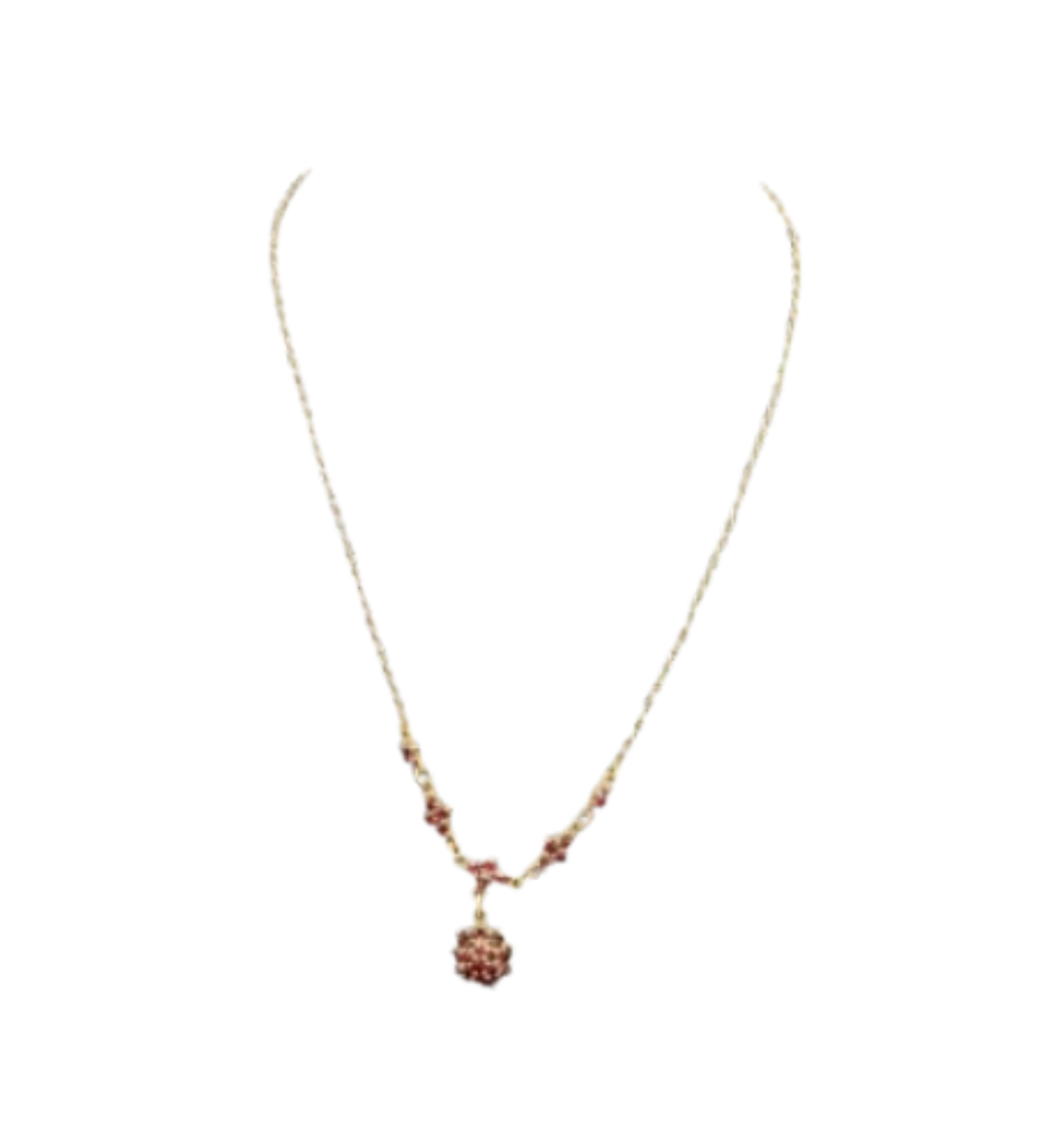 Garnet Necklace (18713)