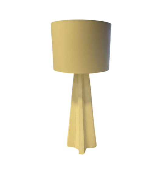 Baker Leather Geometric Table Lamp (0EB001)