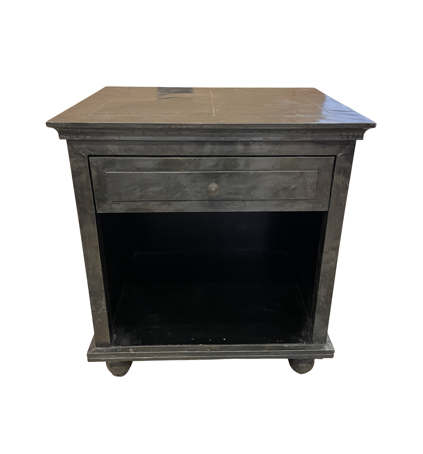 Restoration Hardware Zinc End table (0L700A)