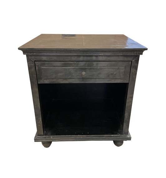 Restoration Hardware Zinc End table (0L700A)