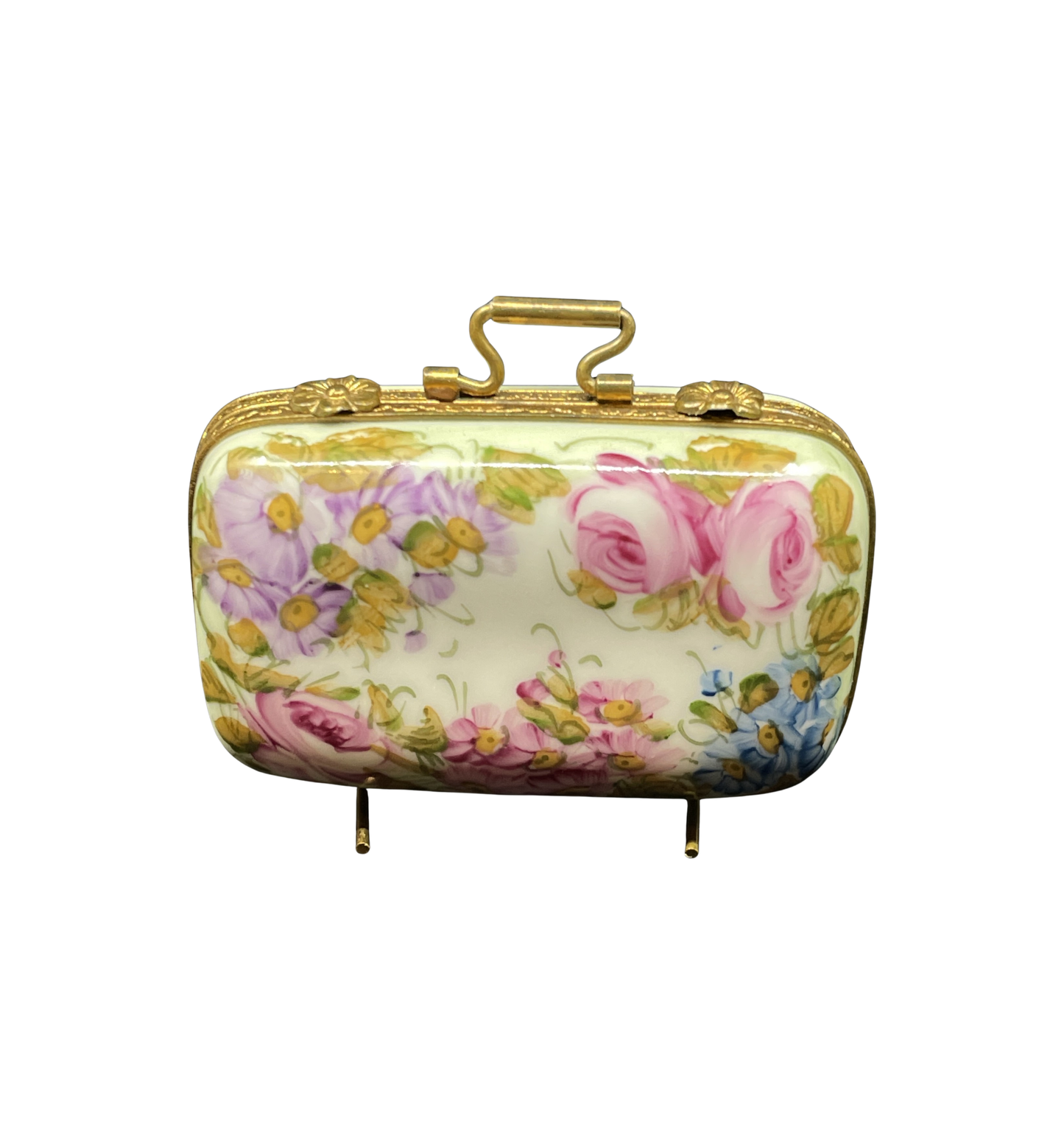 Limoges Trinket Box Suitcase (0IB00E)