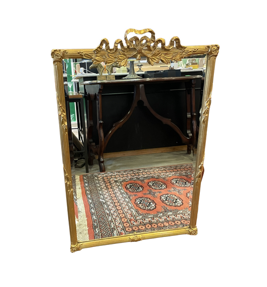 Carver's Guild Gilt French Ribbon Mirror (0H0005)