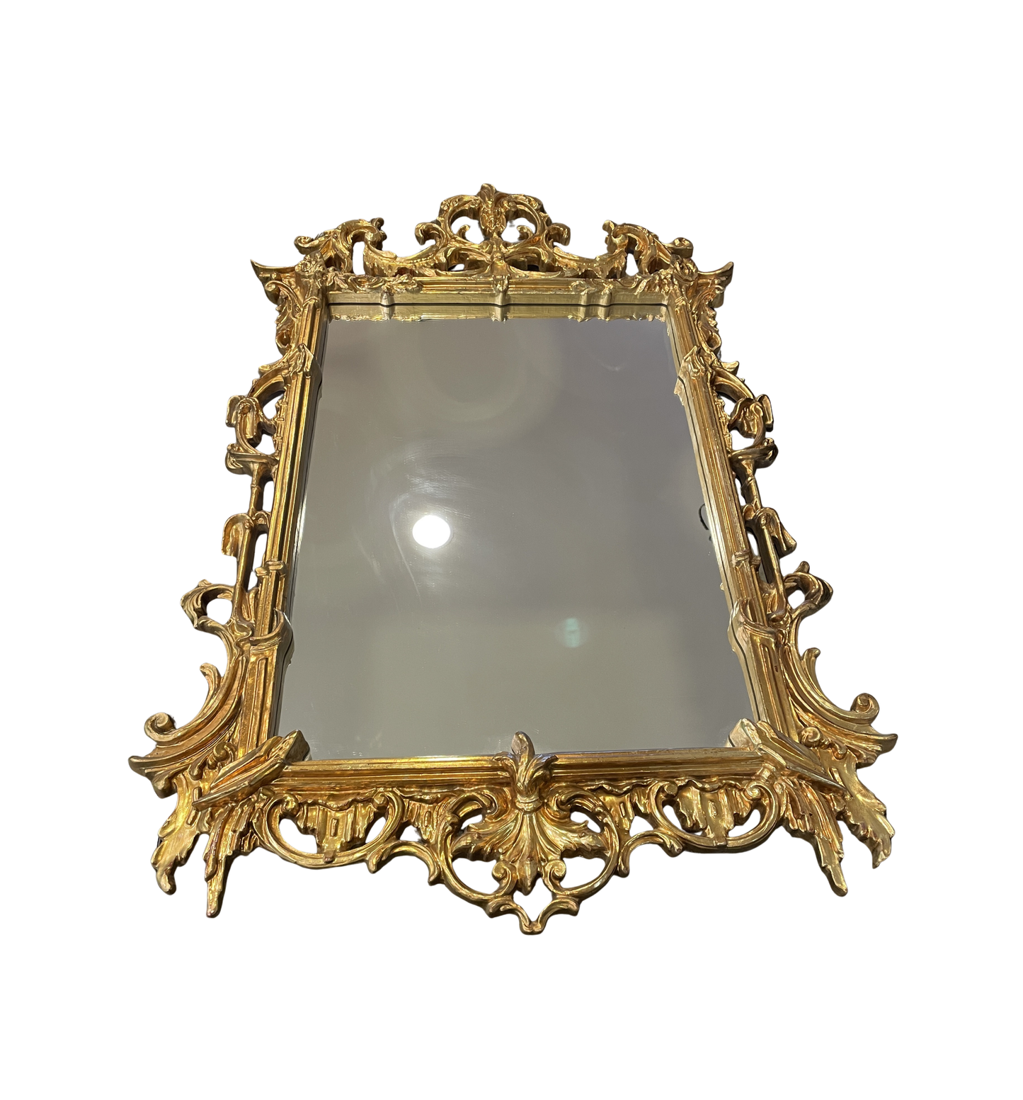 Carolina Mirror Company Hollywood Regency Mirror (0BL00D)