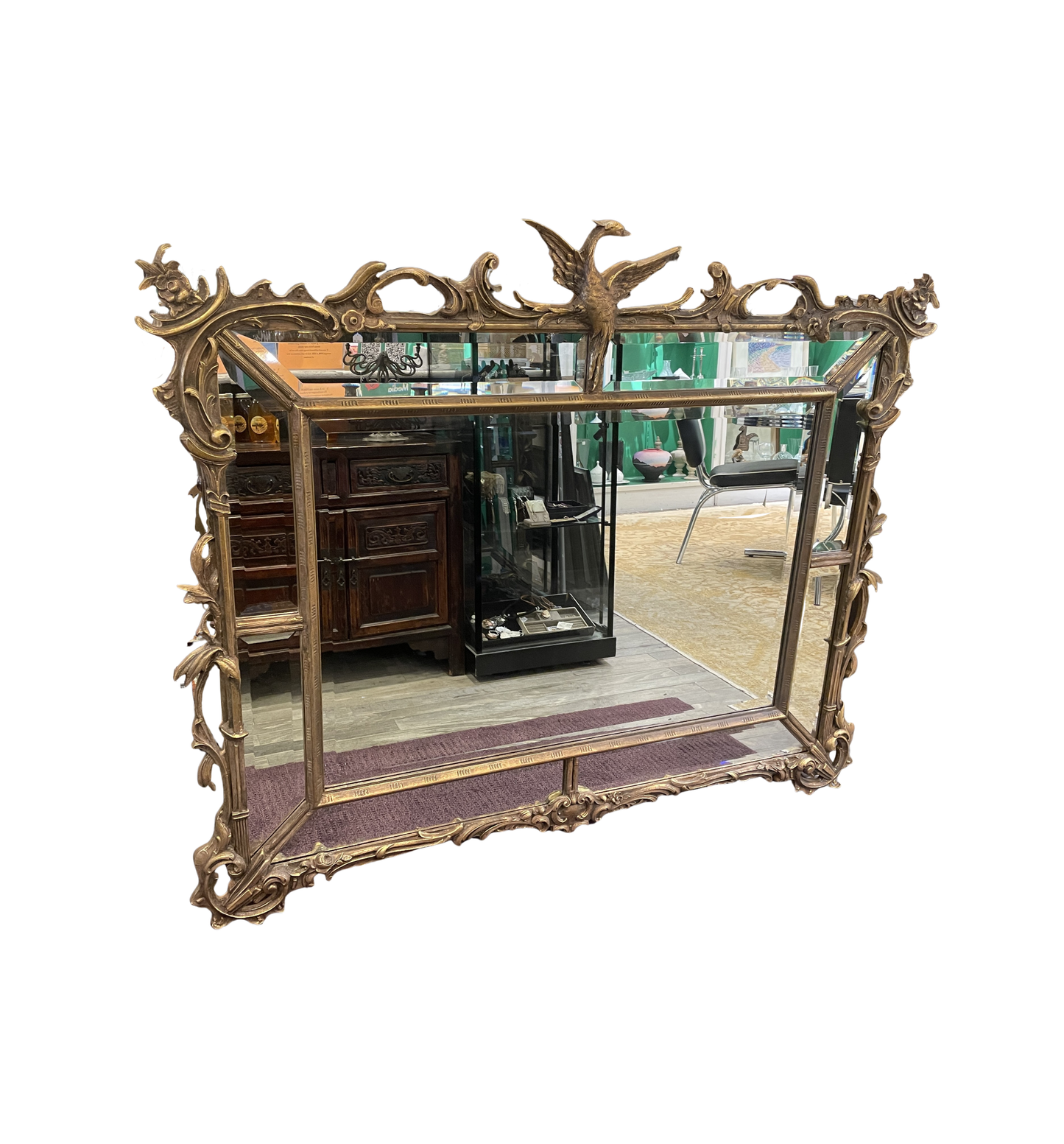 Decorative Arts Phoenix Mirror, AS IS (0OH007)
