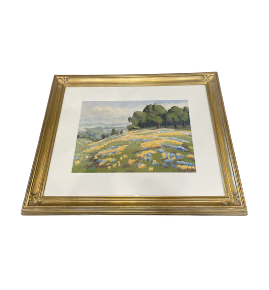 Thomas Tomc Gouache "Study of William Jacobsen California Poppies" (0OT00Z)