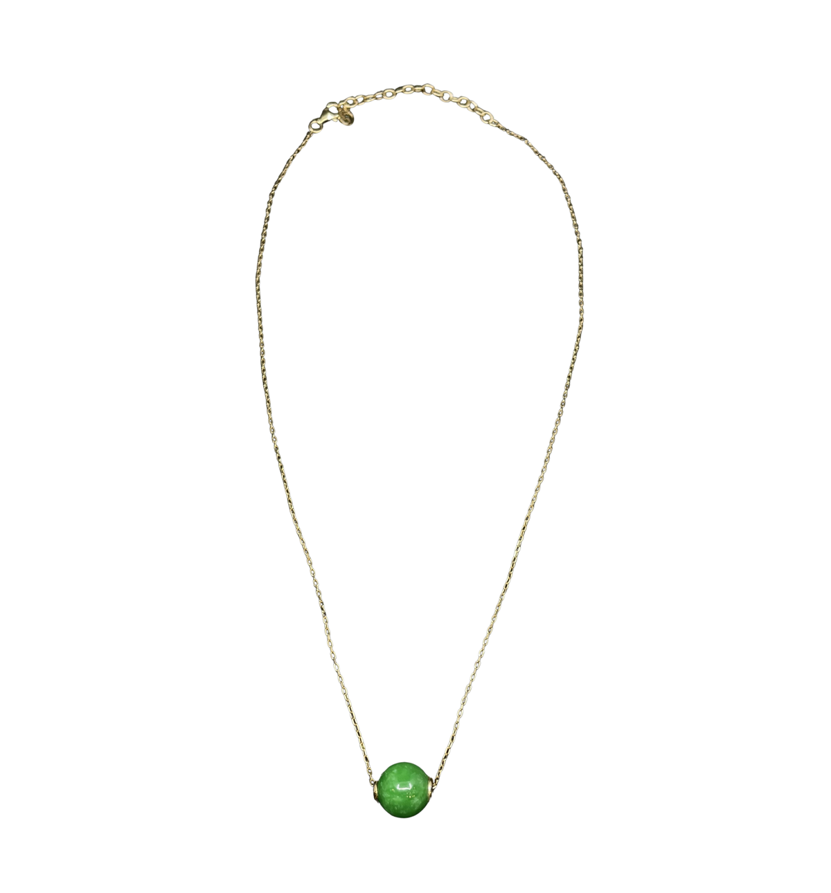 Effy Jade Drop Necklace, 14K (0KA00Y)