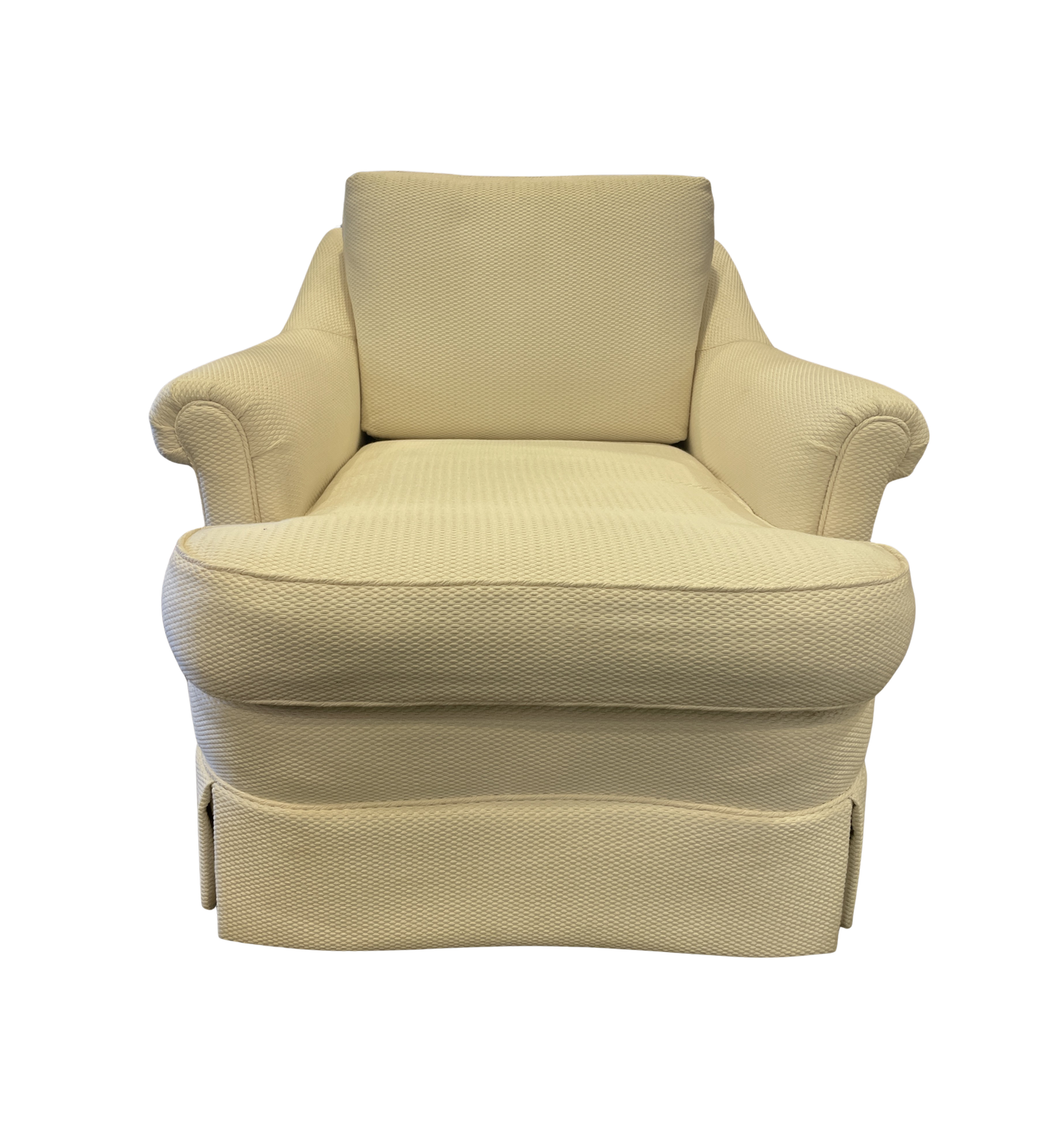 Vintage Club Chair Reupholstered (Two available) (0KH001)