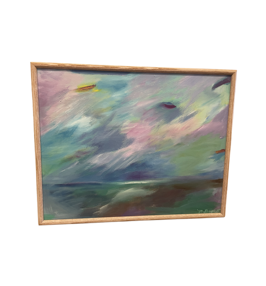 William Janosco Blue Abstract (0ND002)