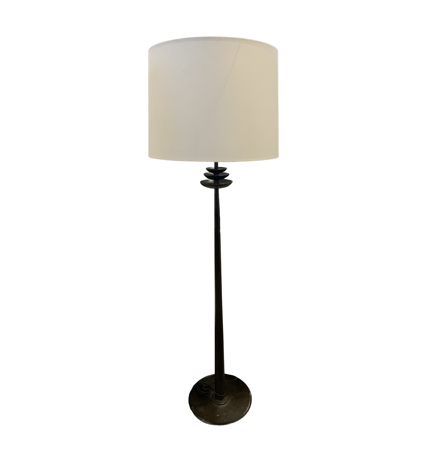Visual Comfort Beaumont Floor Lamp in Aged Iron (Two available 0N200B and 0N200C)