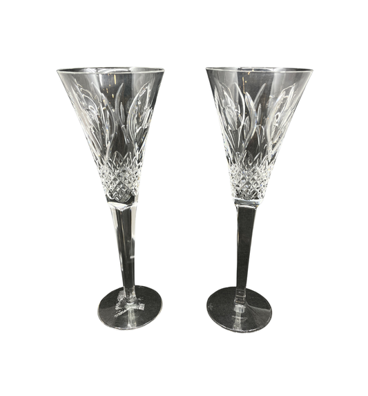Waterford FRIENDSHIP Champagne Flutes with Box, Pair (0NI001)
