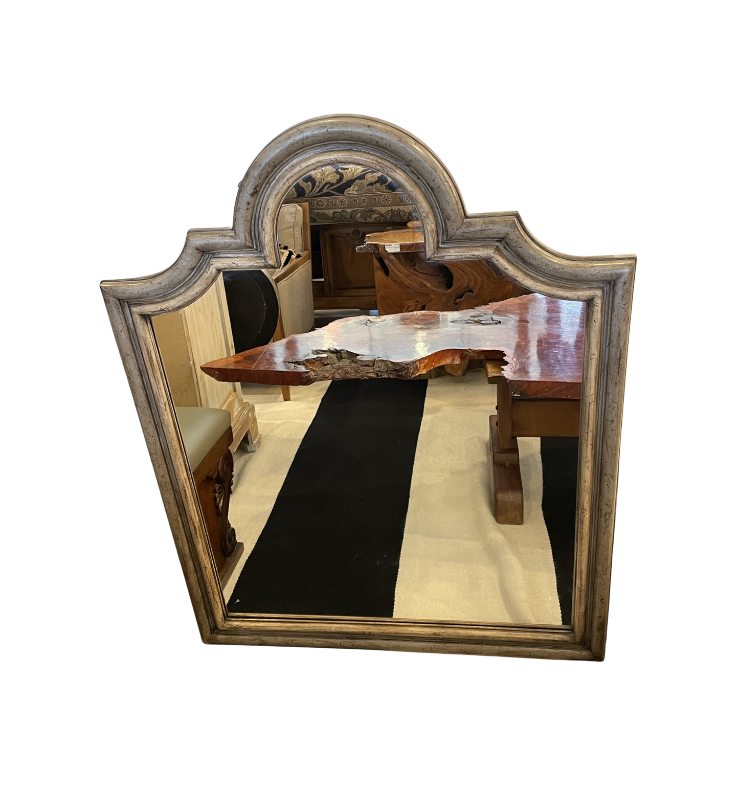 Stanley Mirror in Weathered Gray Finish (0KC008)