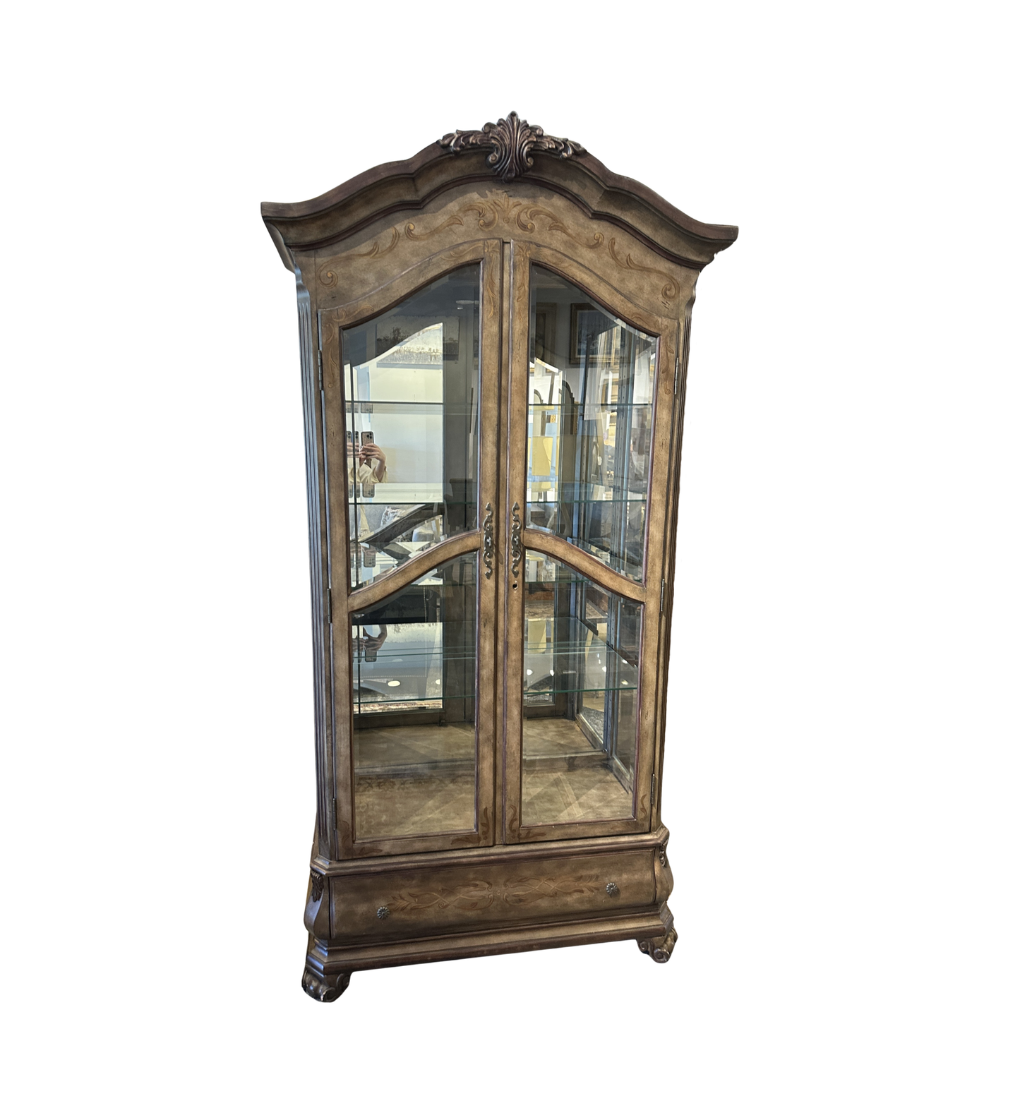 Howard Miller Faux Finished Display Cabinet (0N8009)