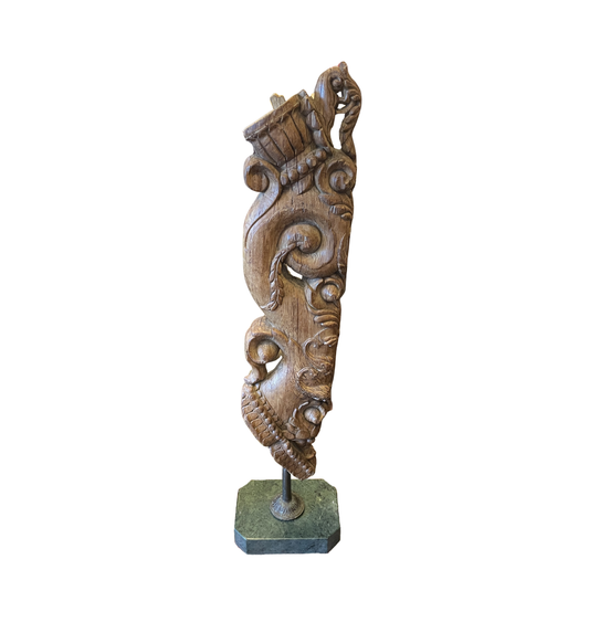 Antique Indian Bracket on marble base, 19th Century (0ED007)