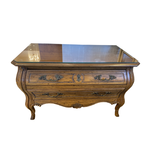 French Bombe Chest, Low Two Drawer (0MJ001)