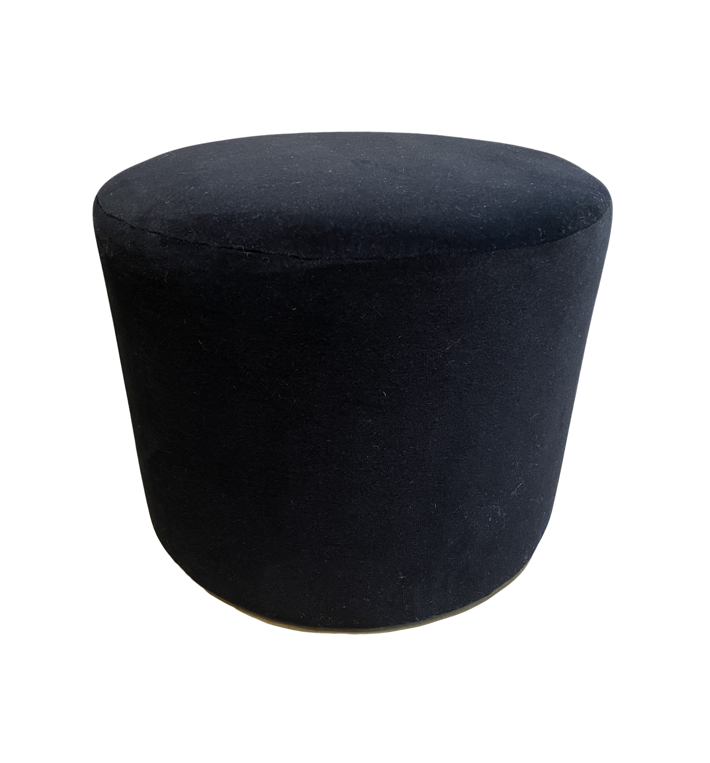 Restoration Hardware Black Cooper Ottoman (Two available 0KP013 0KP014)