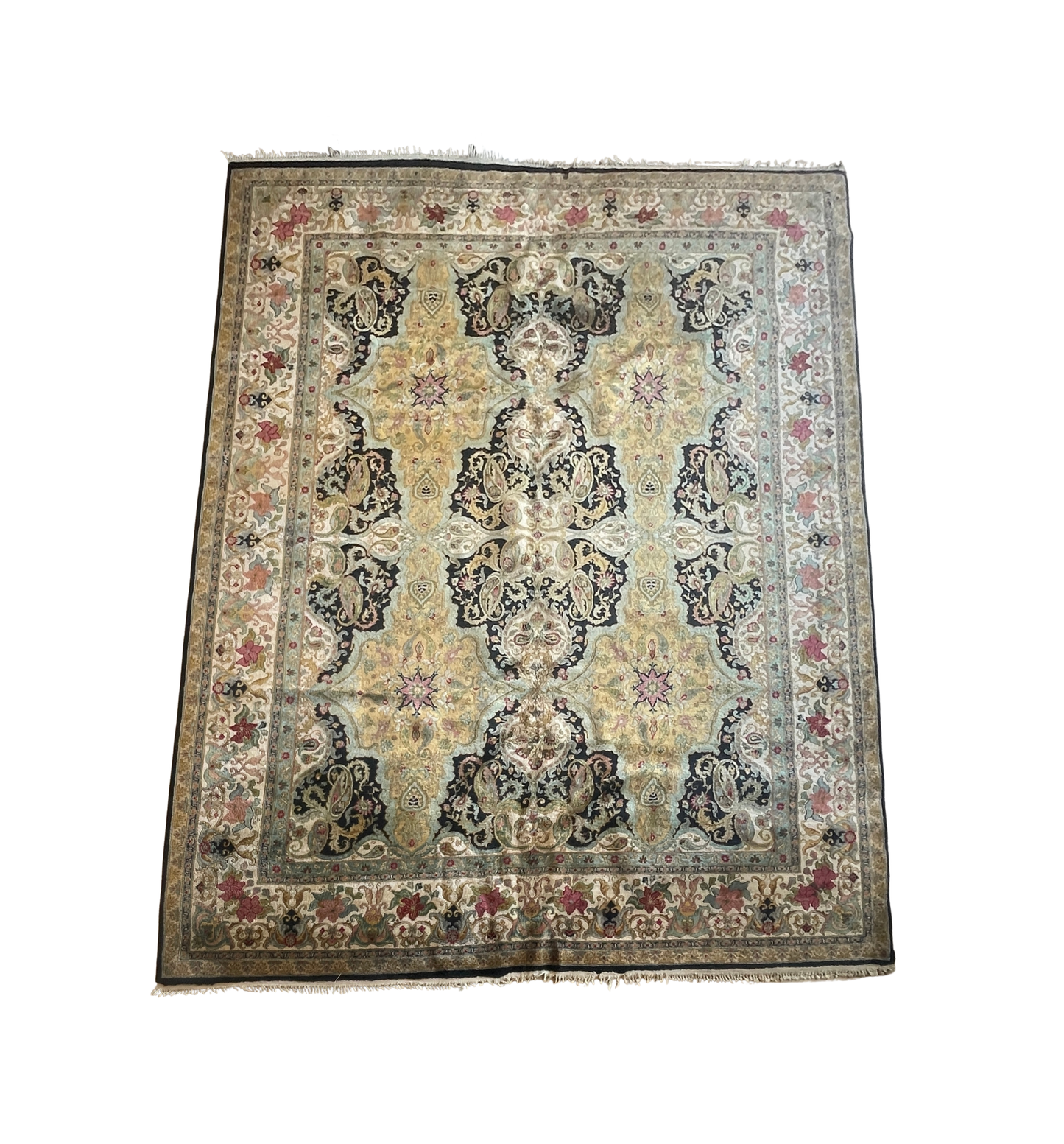 Hand Knotted Samad Rug (8'x10'2) (01D01W)
