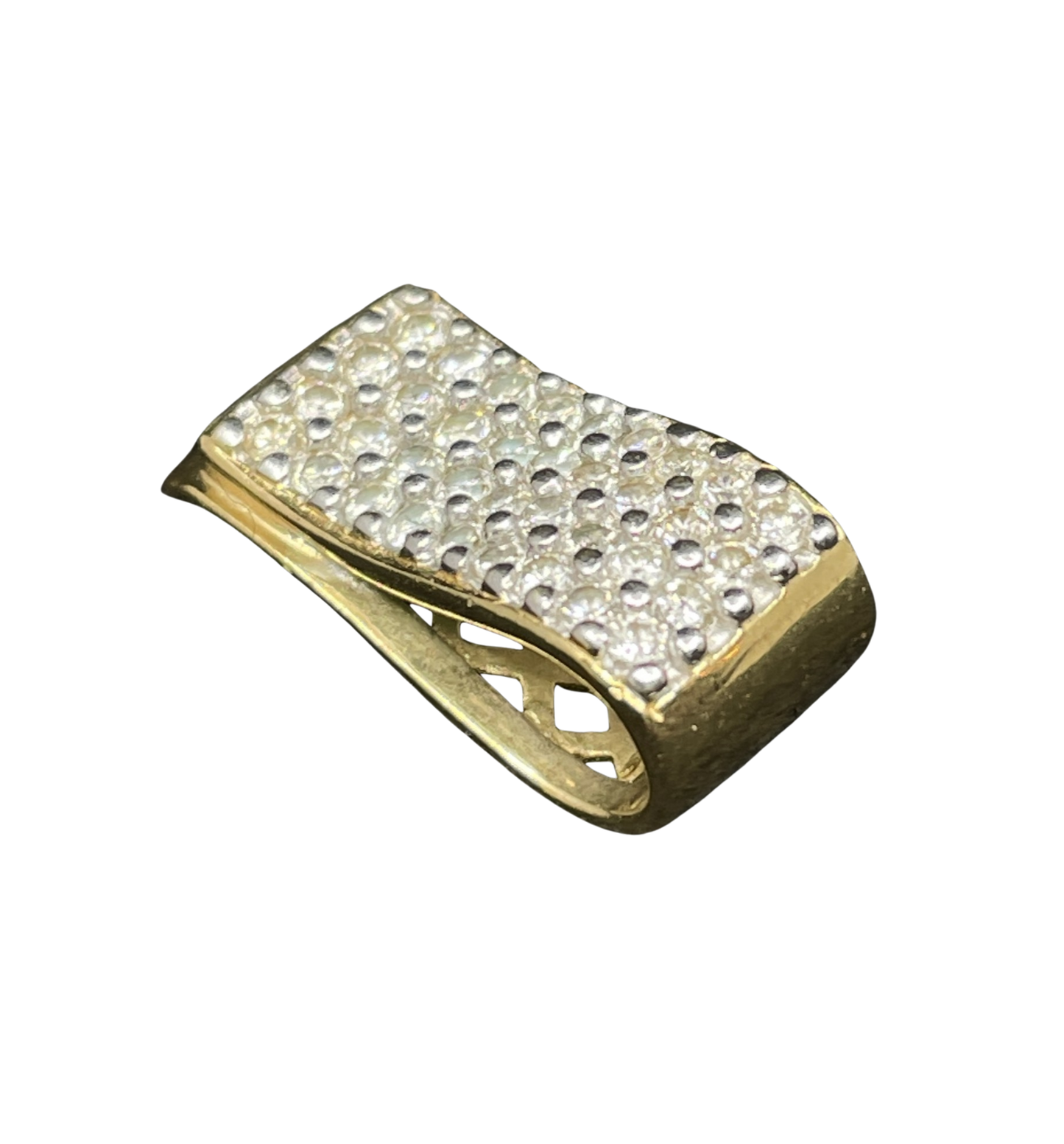 14K Gold and Diamond Slide Charm (01401V)