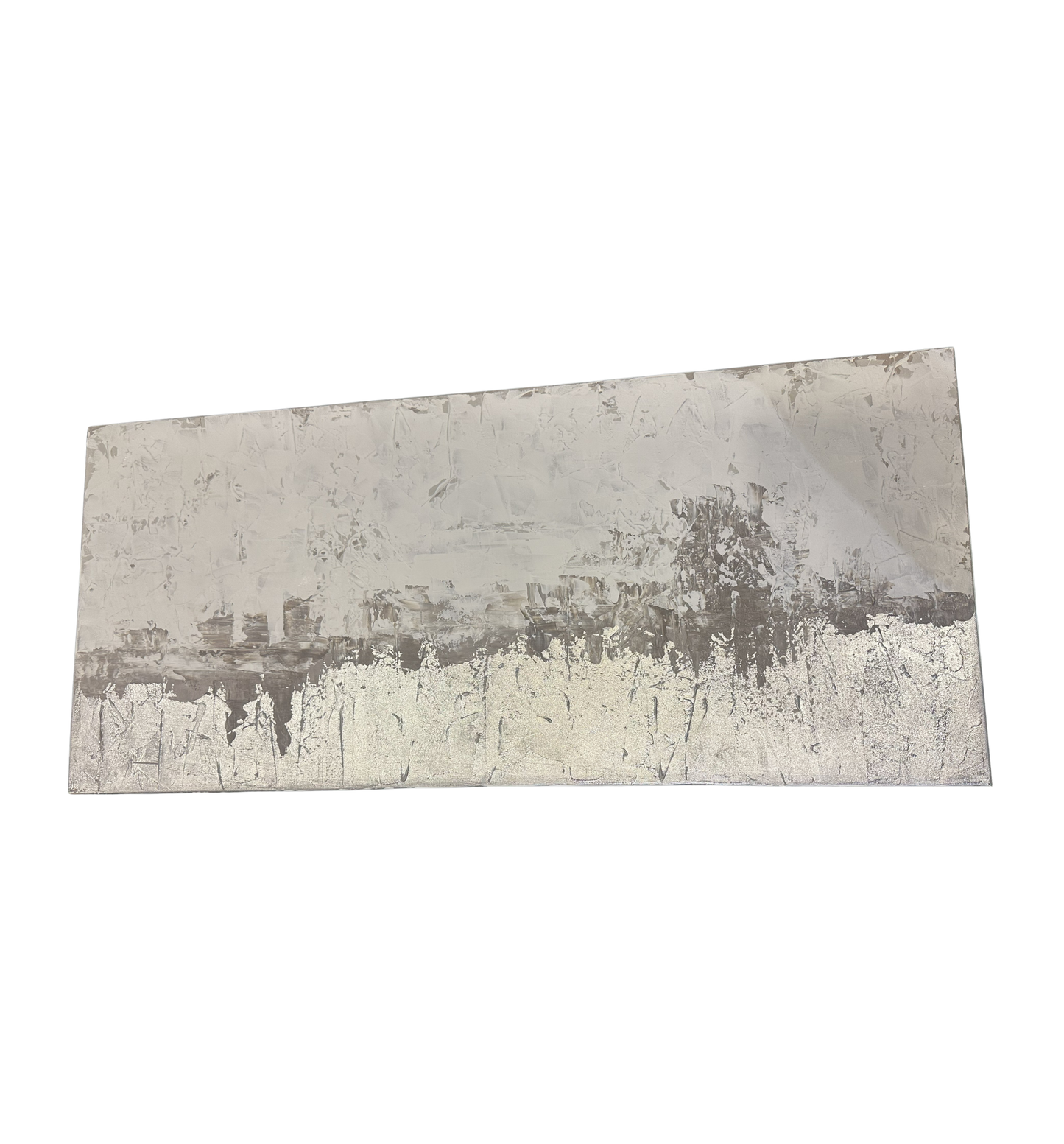 Sarah Brooke "Somewhere Small" Giclee in Silver and White (0L7010)