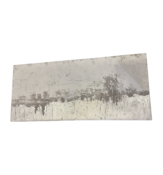 Sarah Brooke "Somewhere Small" Giclee in Silver and White (0L7010)