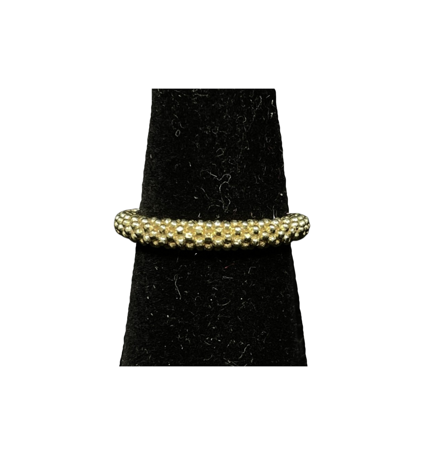 Lagos 18K Caviar Stacking Ring (09B00F)