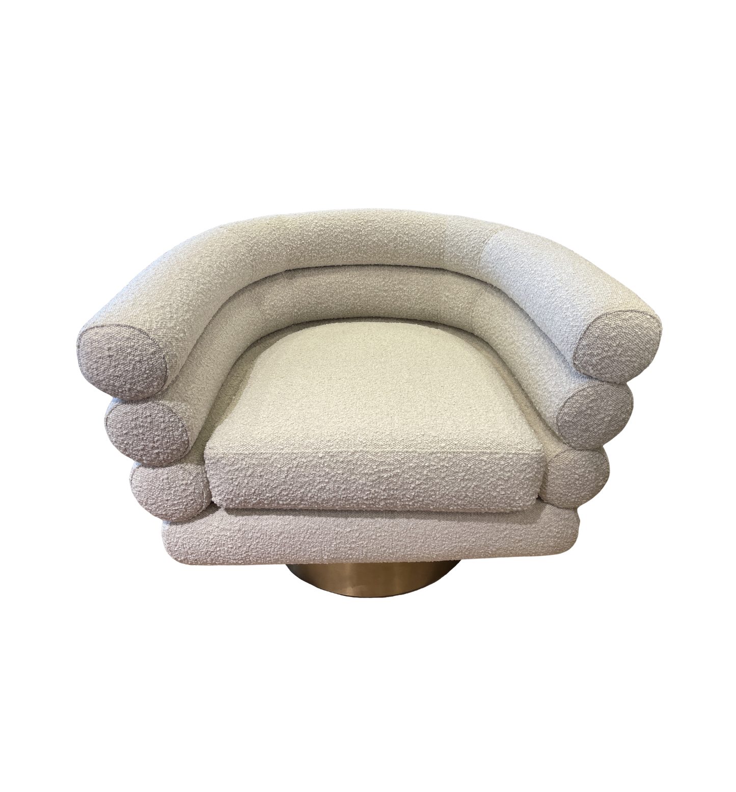 Eichholtz "Maguire" Channel Back Swivel (Two available 0LG00M and 0LG00N)
