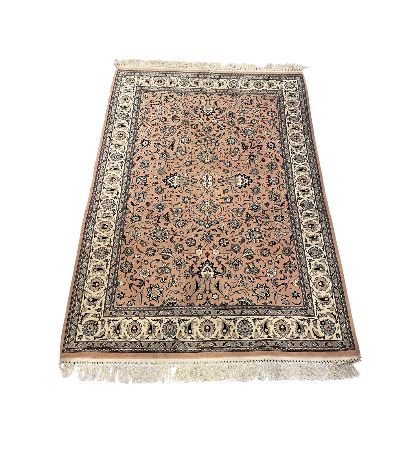 Pink Tabriz Rug (Approx. 4'1x5'9) (0M7003)