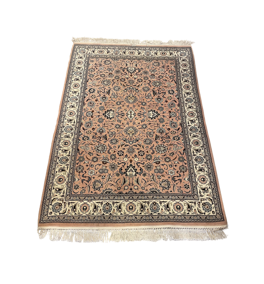 Pink Tabriz Rug (Approx. 4'1x5'9) (0M7003)