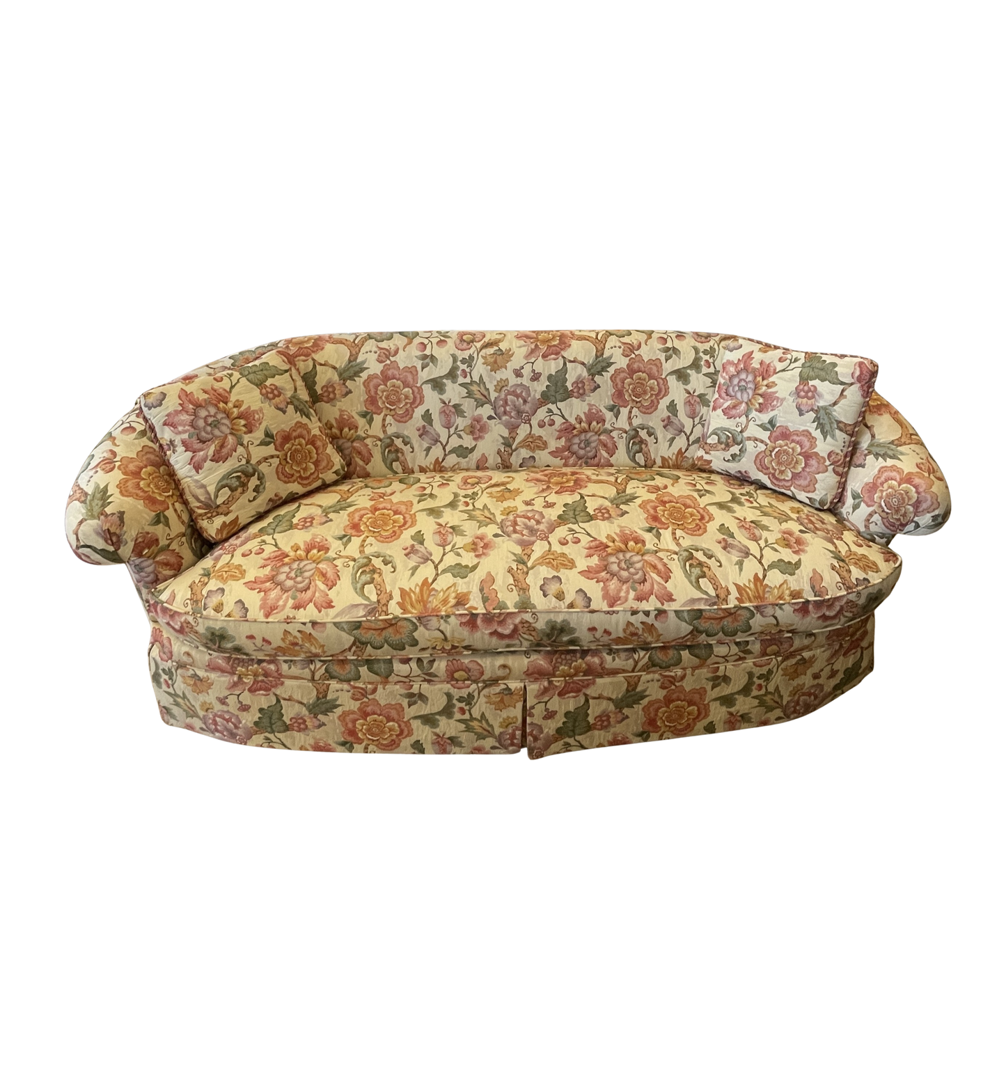 Century Floral Sofa (Two available) (0JN001)