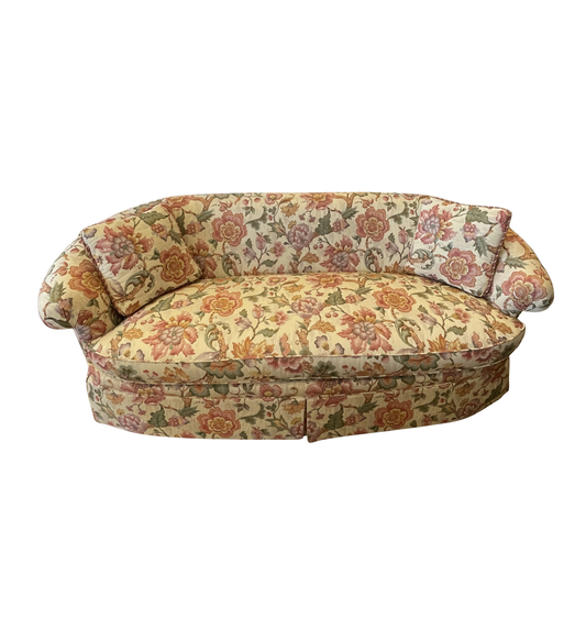 Century Floral Sofa (Two available) (0JN001)