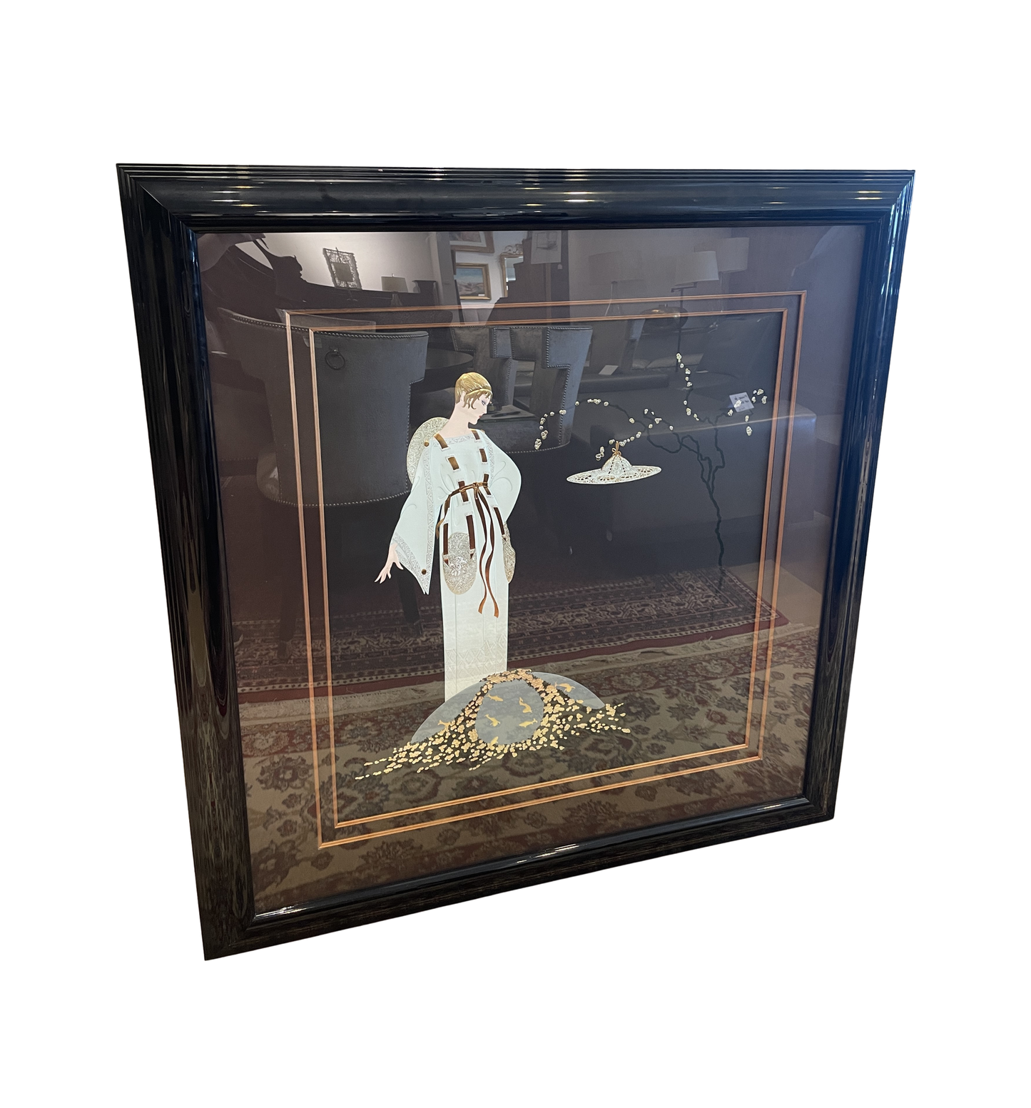 Erte (Romain de Tirtoff, Russian/French, 1892-1990) "Moon Garden" Limited Edition 152/200 (02J00K)