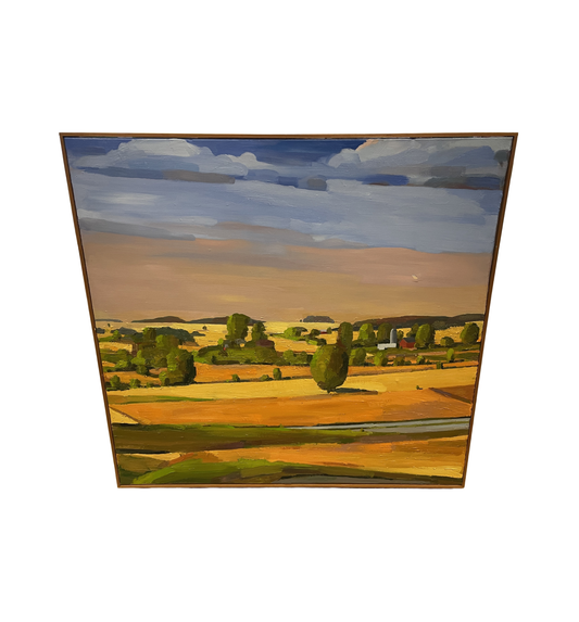 Michael Collins Acrylic "Rolling HIlls", AS IS (0ND00E)