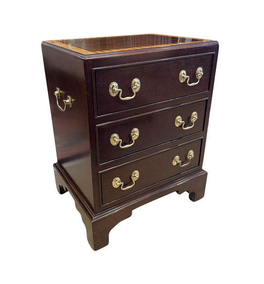 Small Inlayed Three Drawer chest (0H000G)
