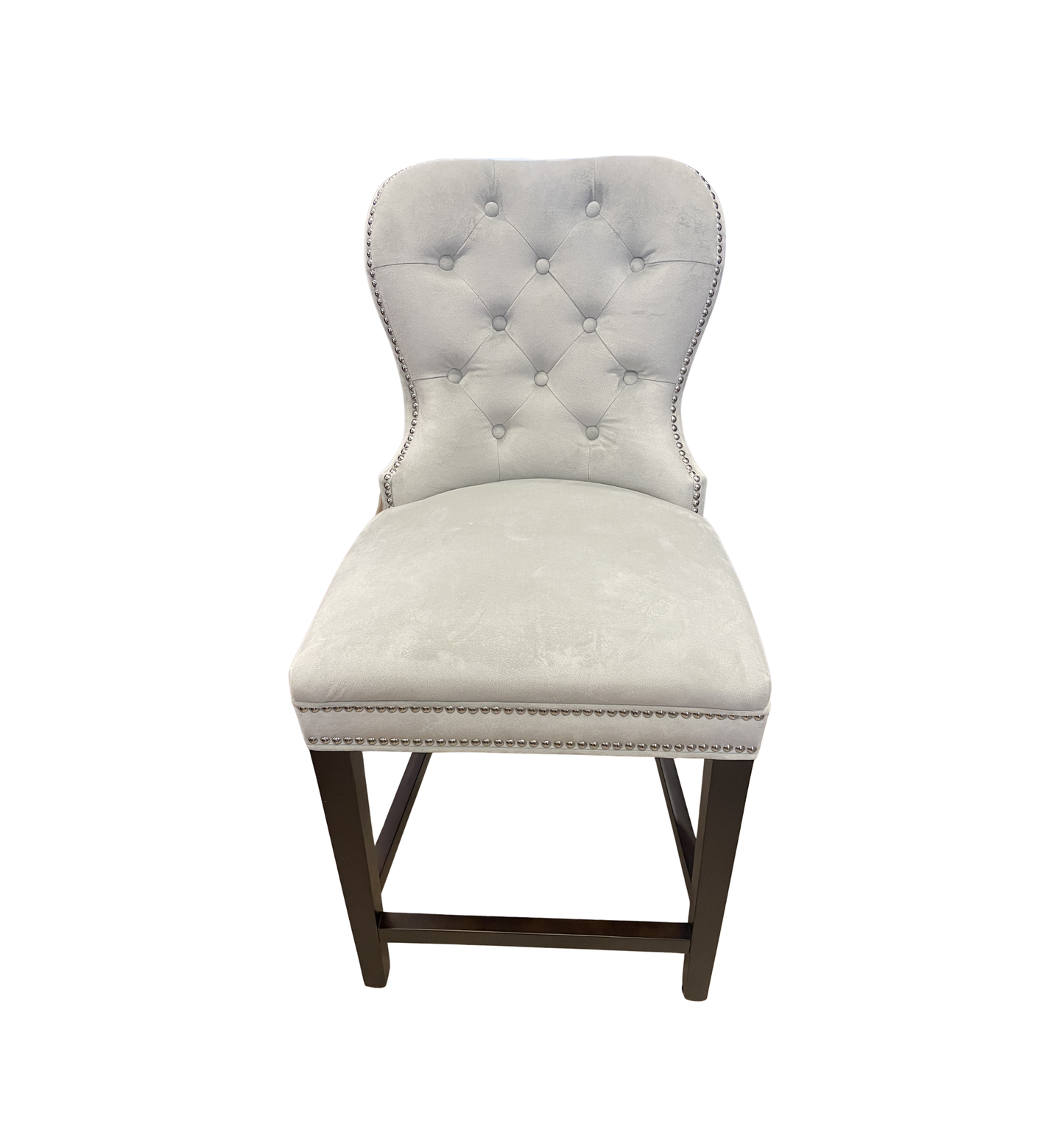 ZGallerie "Charlotte" Tufted Barstool (Two available 0NR001 and 0NR002)