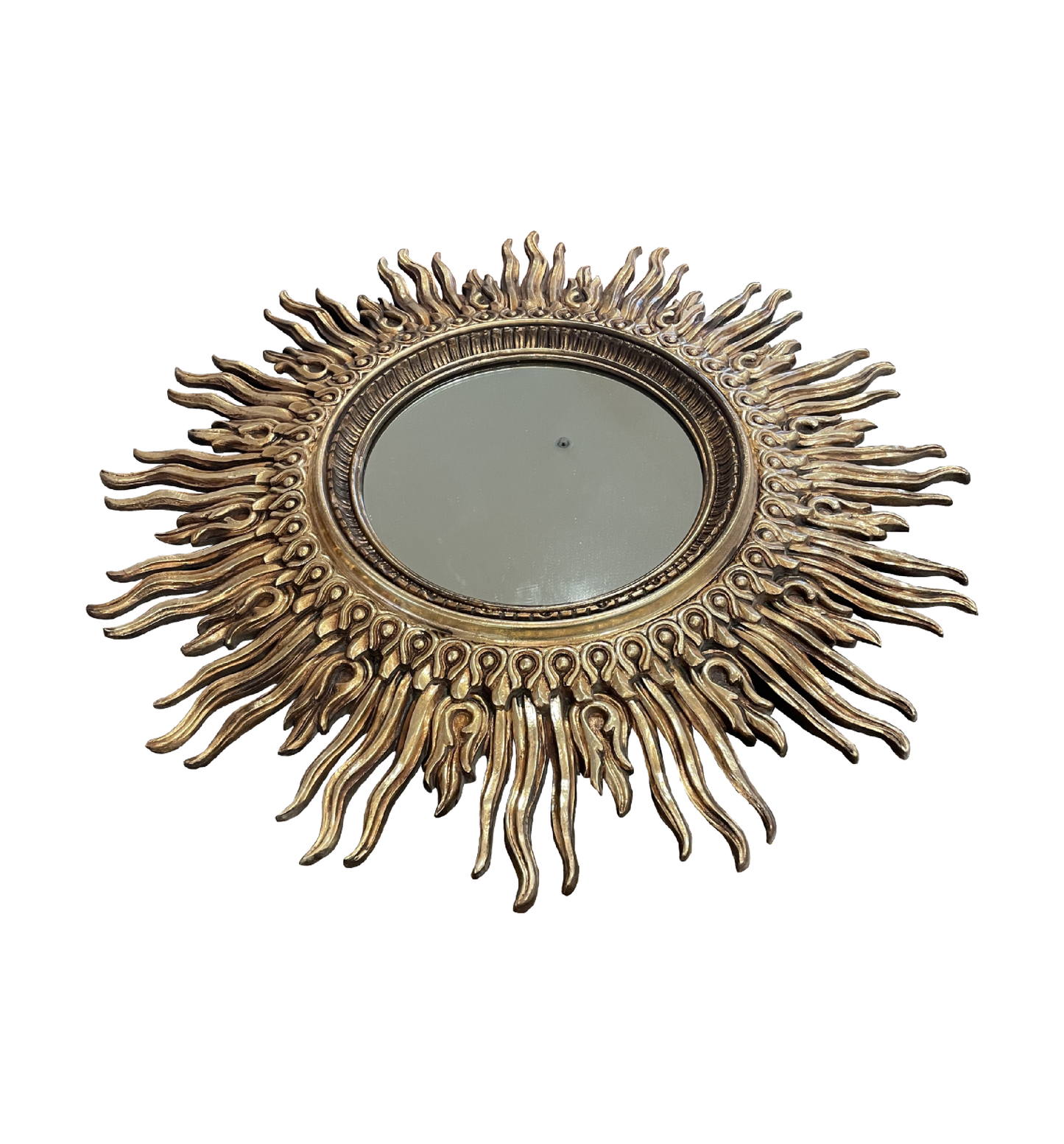 Syroco Molded Starburst Mirror (0JO005)