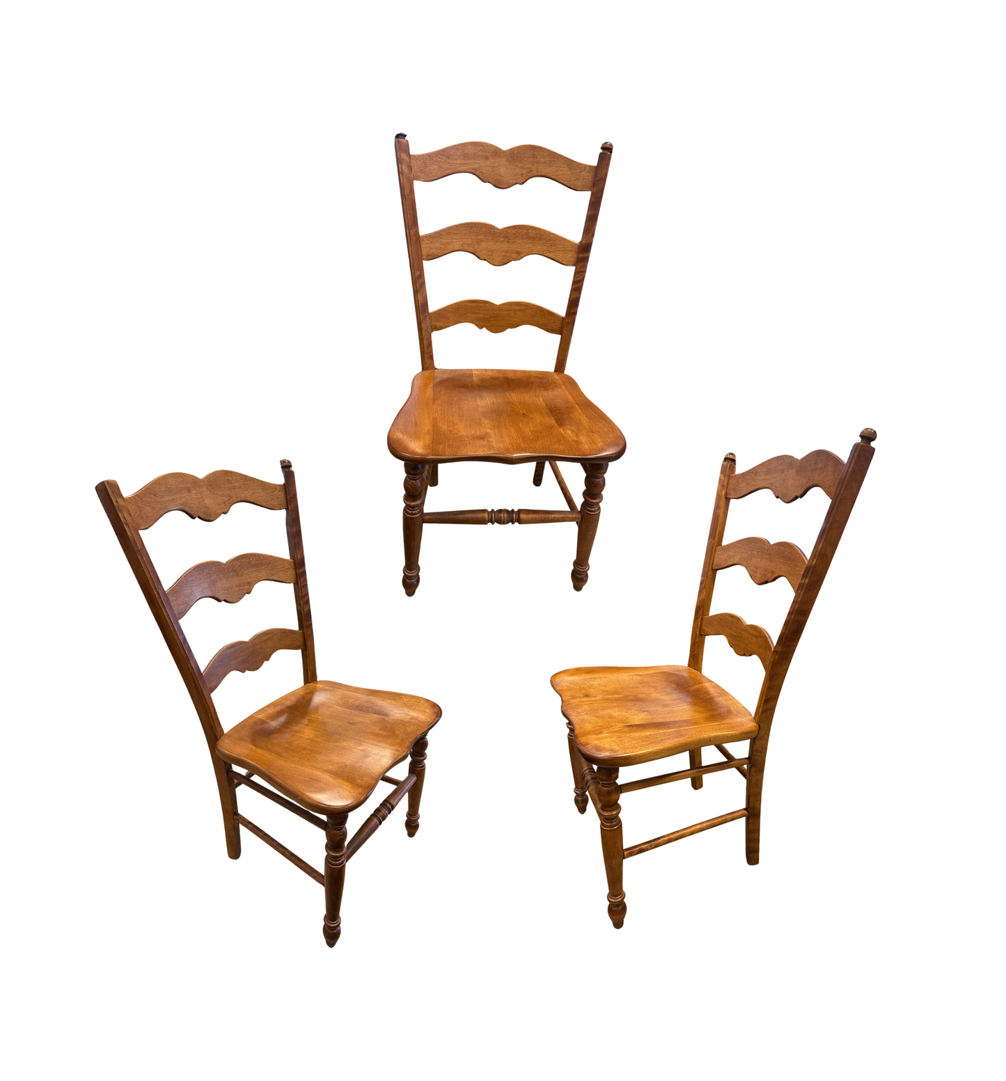 Nichols and Stone Maple Dining Chairs, Set of 4, AS IS (0NM001)