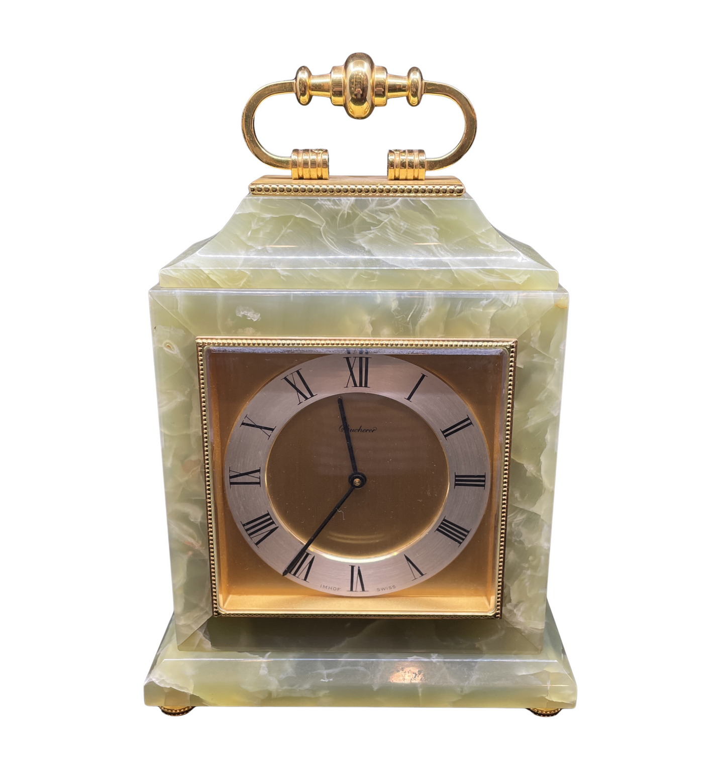 Bucherer Onyx Desk Clock (0H000I)
