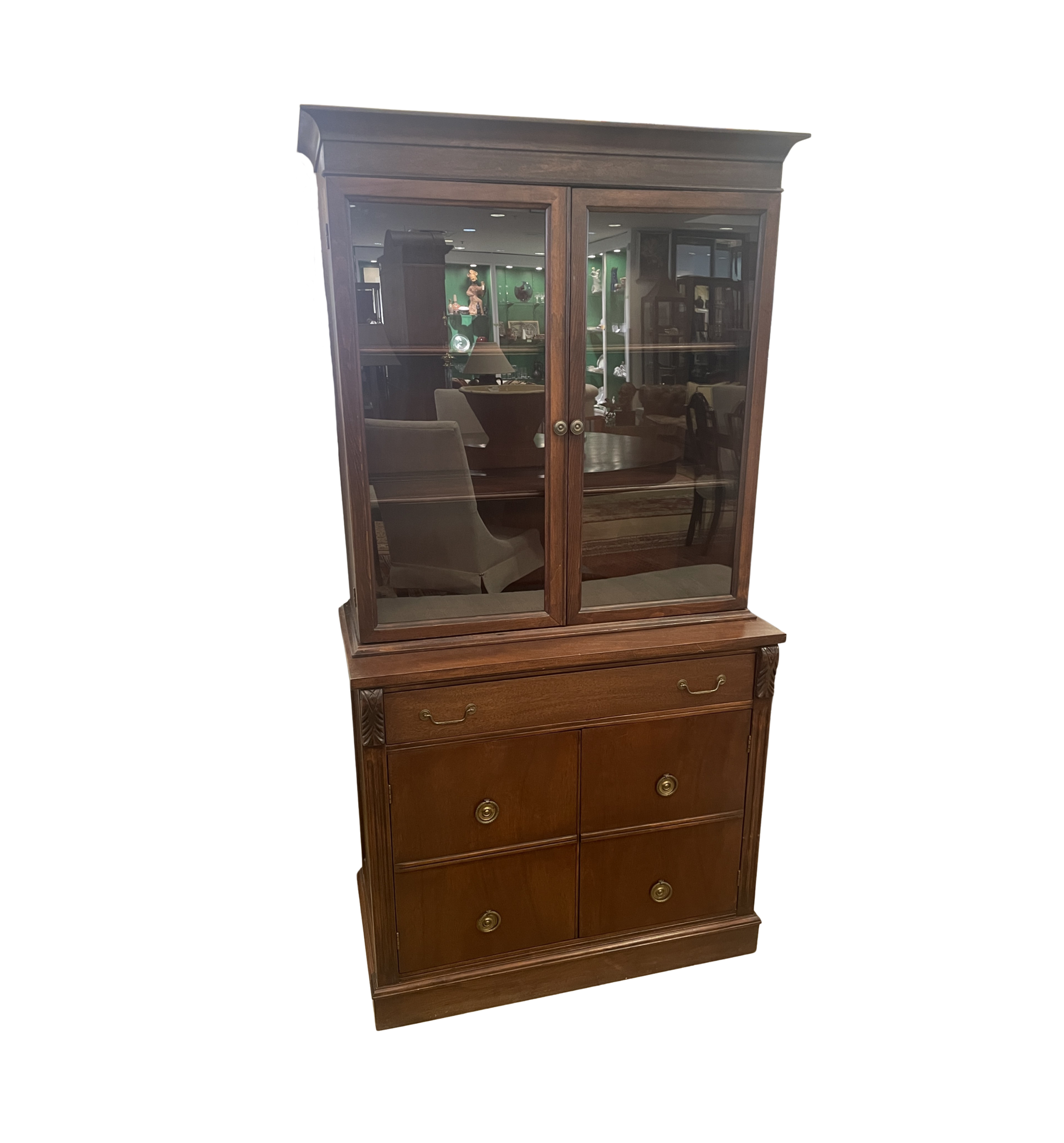 Vintage China/Display Cabinet, AS IS (0H2009) – The Perfect Thing