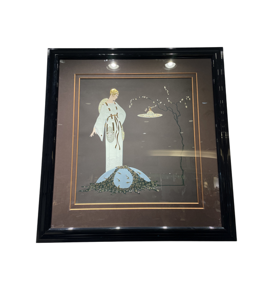Erte (Romain de Tirtoff, Russian/French, 1892-1990) "Moon Garden" Limited Edition 152/200 (02J00K)