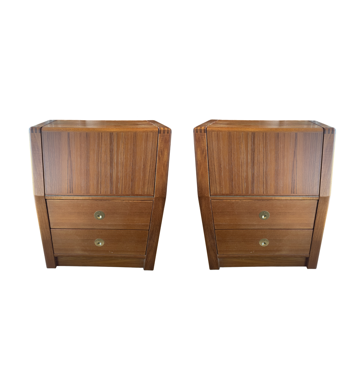 D-Scan Captain Line Nightstands, Pair, AS IS (0QG004)