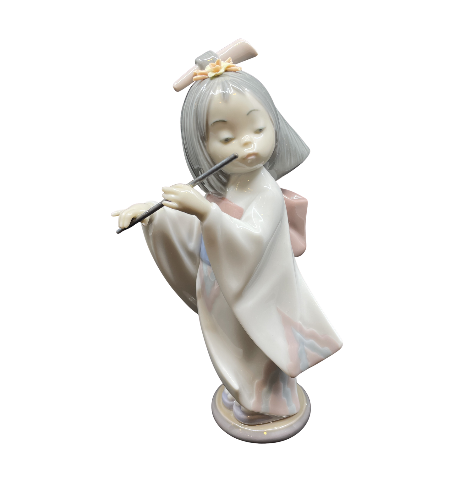 Lladro Playing the Flute #6150 with box (0IL00E)