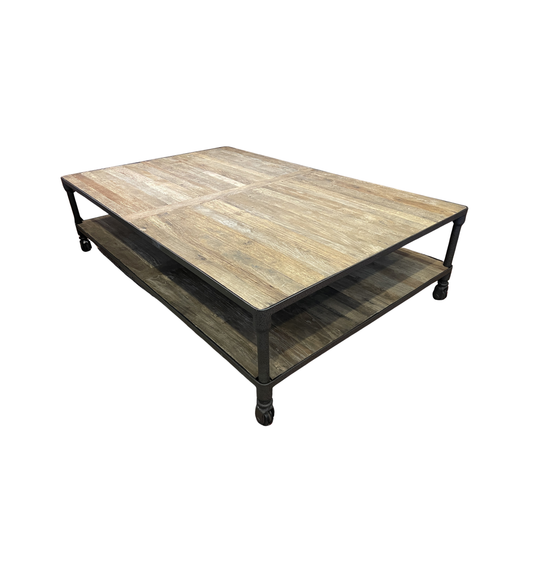 Restoration Hardware Plank Coffee Table (0JR006)