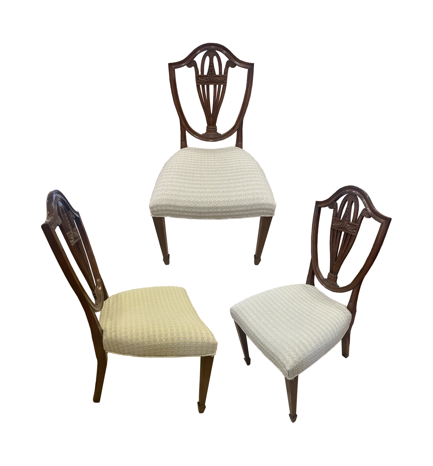 Baker Hepplewhite Dining Chairs, Set of 6 (0LP001)