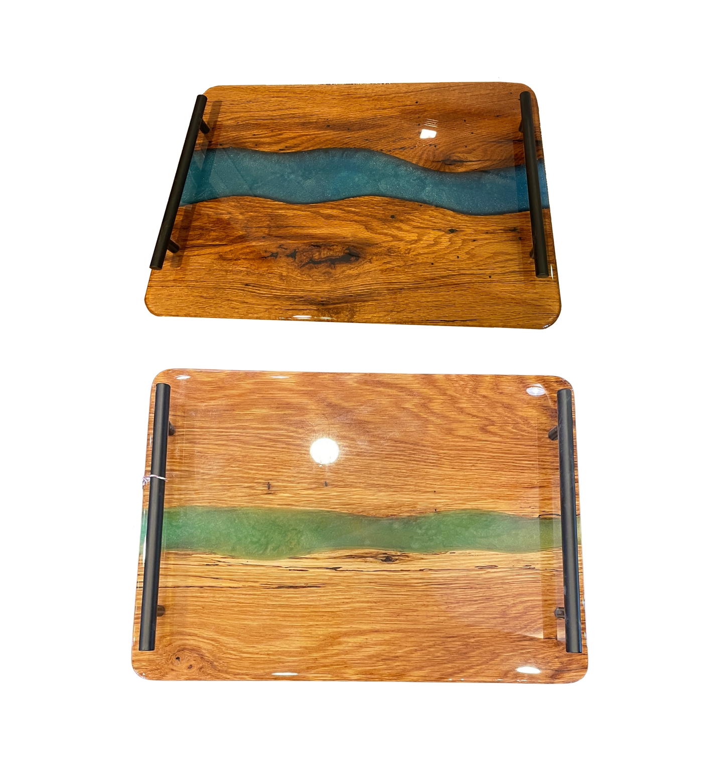 Charcuterie Board, Resin with Handles (00O009)