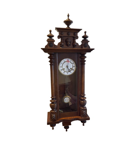 Vienna Regulator Wall Clock with key (0NA001)