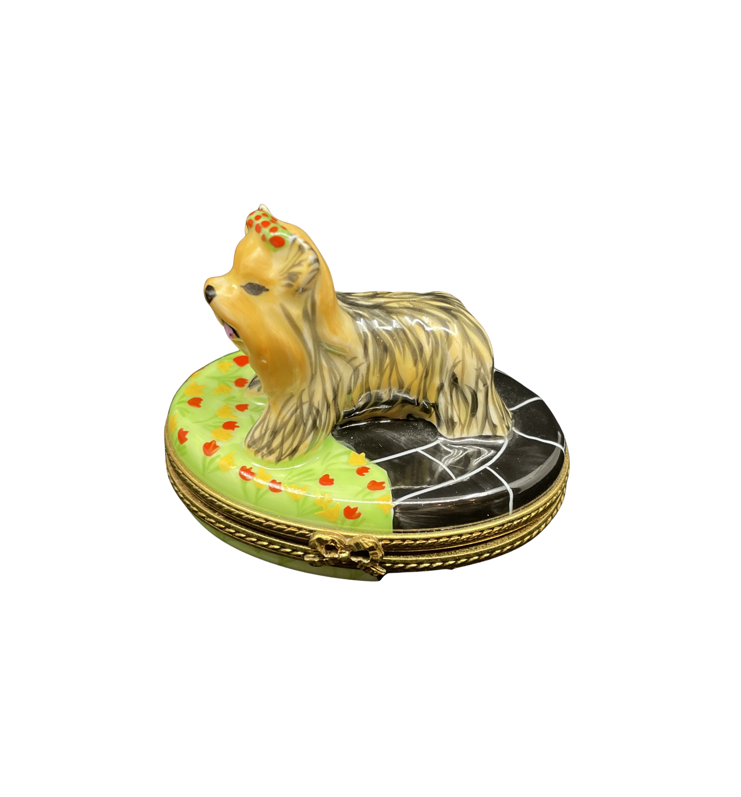 Limoges Yorkie Box (0I0001)